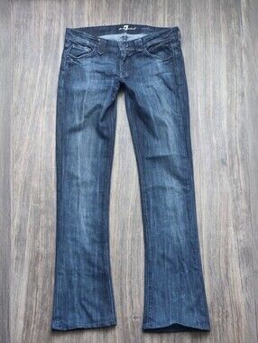​7 FOR ALL MANKIND Y2K Low Rise Bootcut Jeans 28